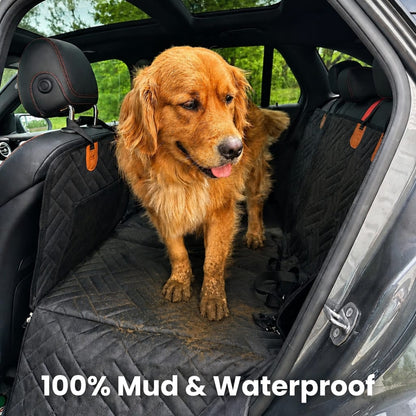 Dog Backseat Extender | Hard-Bottom Car Seat Cover
